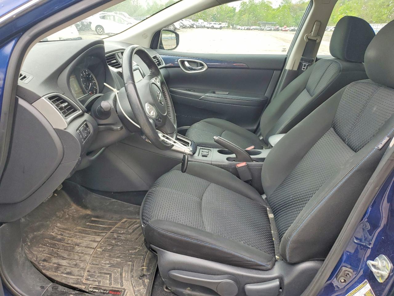 2019 Nissan Sentra Sr Blue vin: 3N1AB7AP1KY351093