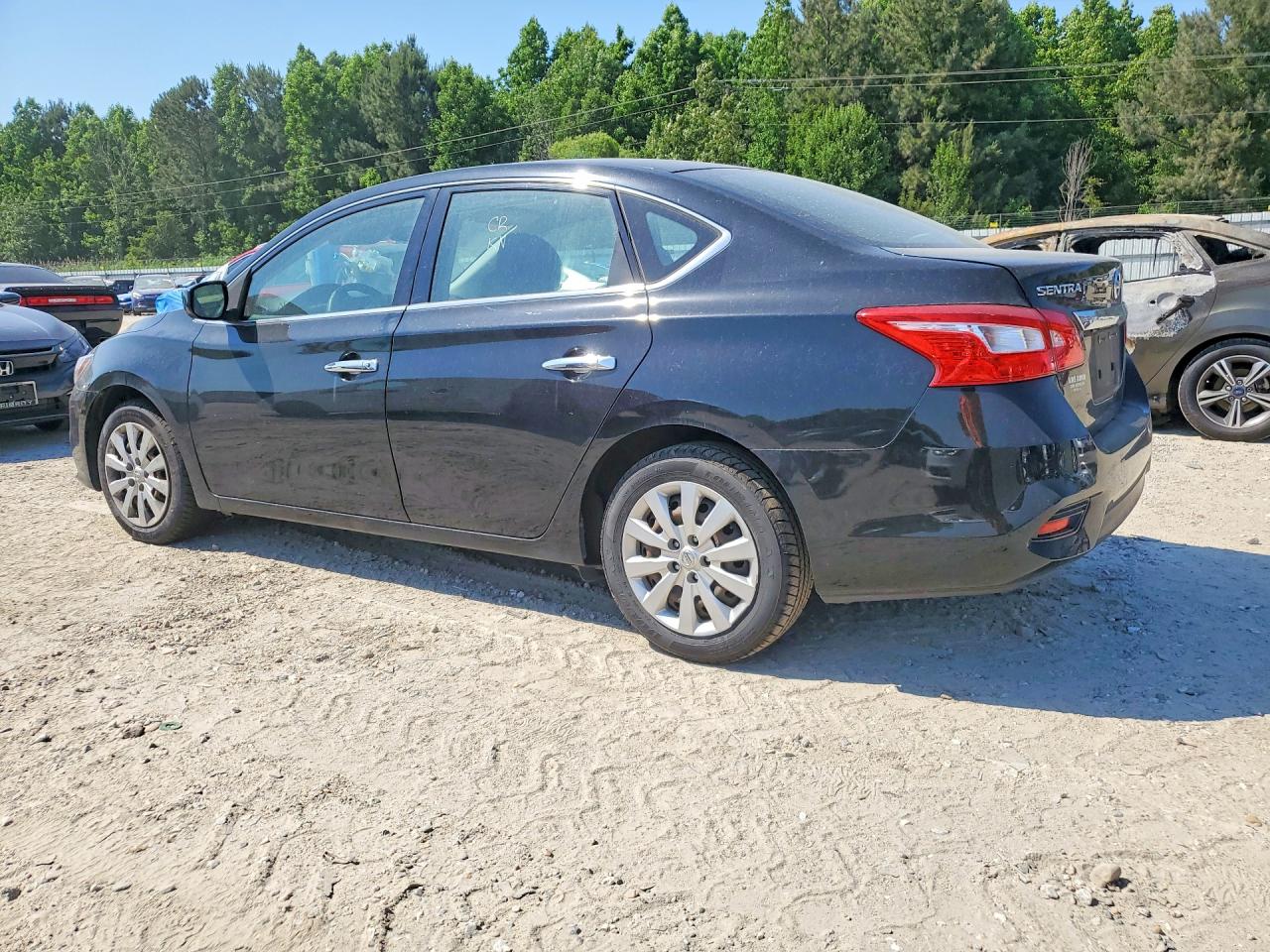 2019 Nissan Sentra S Black vin: 3N1AB7AP1KY353829