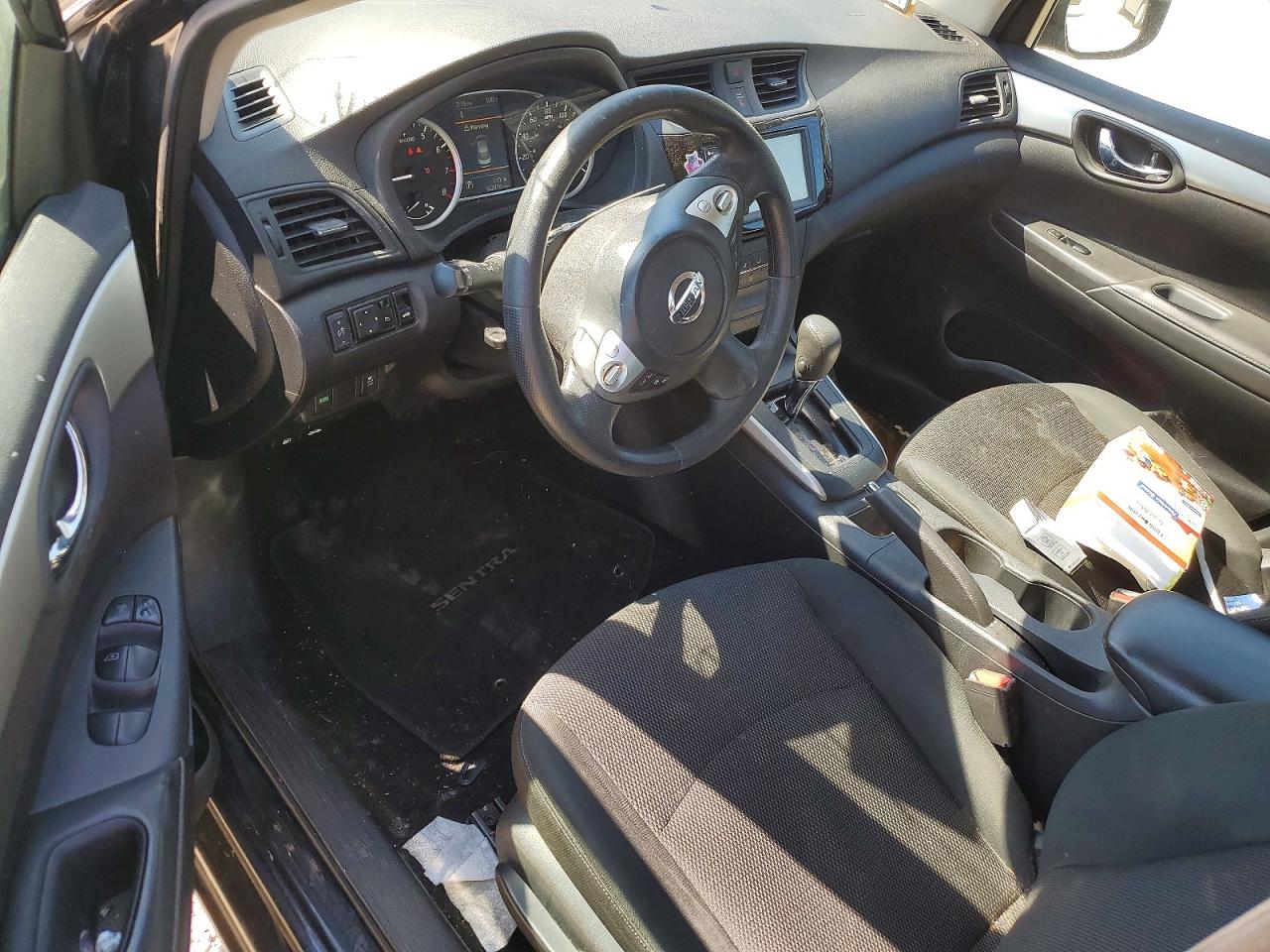 2019 Nissan Sentra S Black vin: 3N1AB7AP1KY353829
