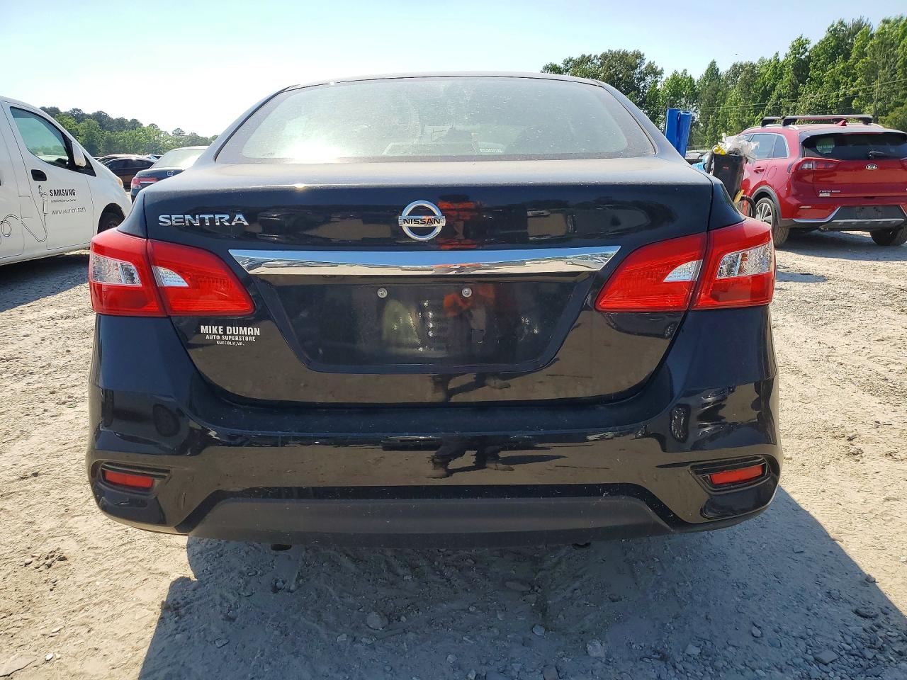 2019 Nissan Sentra S Black vin: 3N1AB7AP1KY353829
