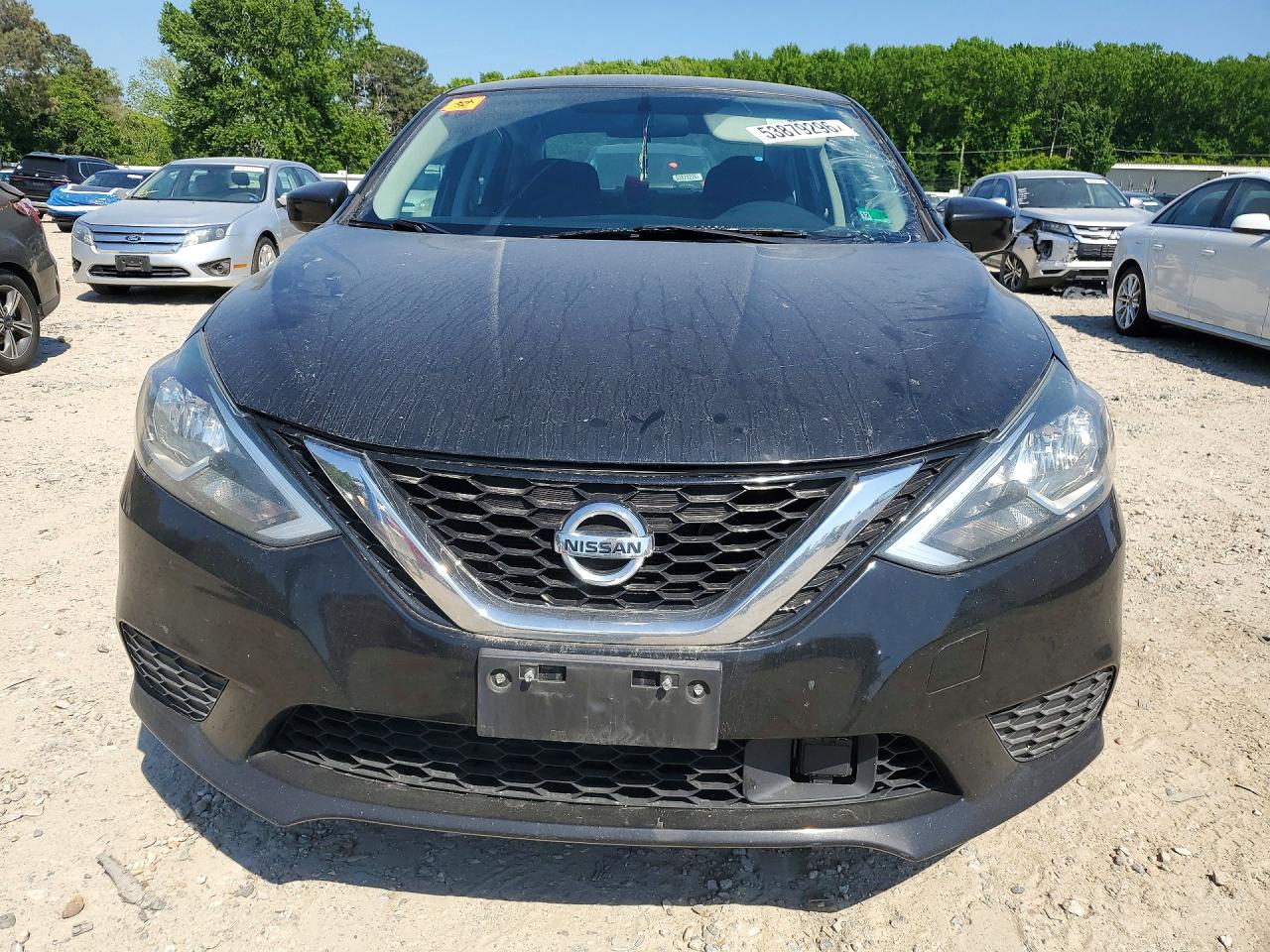 2019 Nissan Sentra S Black vin: 3N1AB7AP1KY353829