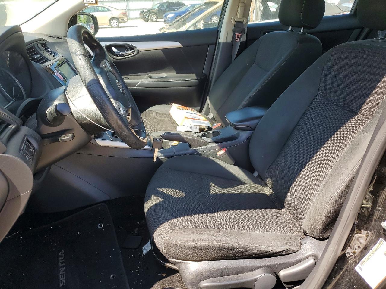 2019 Nissan Sentra S Black vin: 3N1AB7AP1KY353829