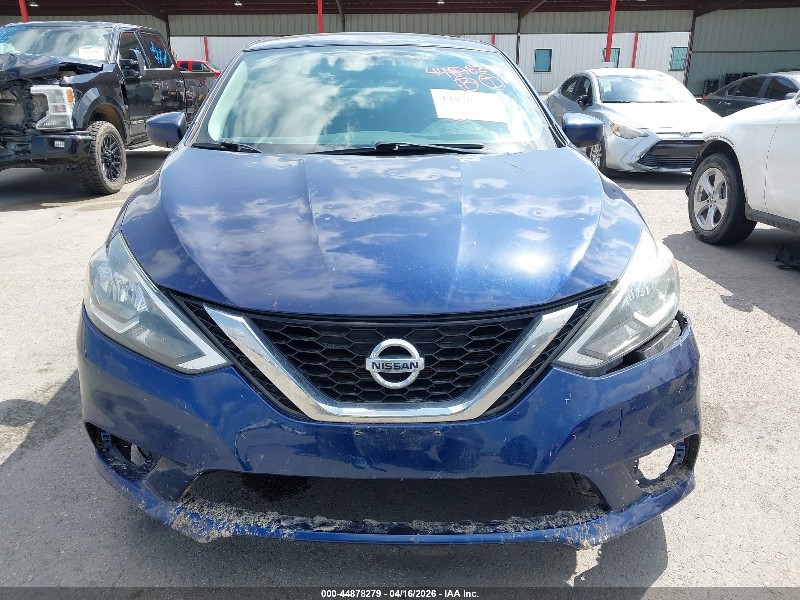 2019 Nissan Sentra Sv Dark Blue vin: 3N1AB7AP1KY362210
