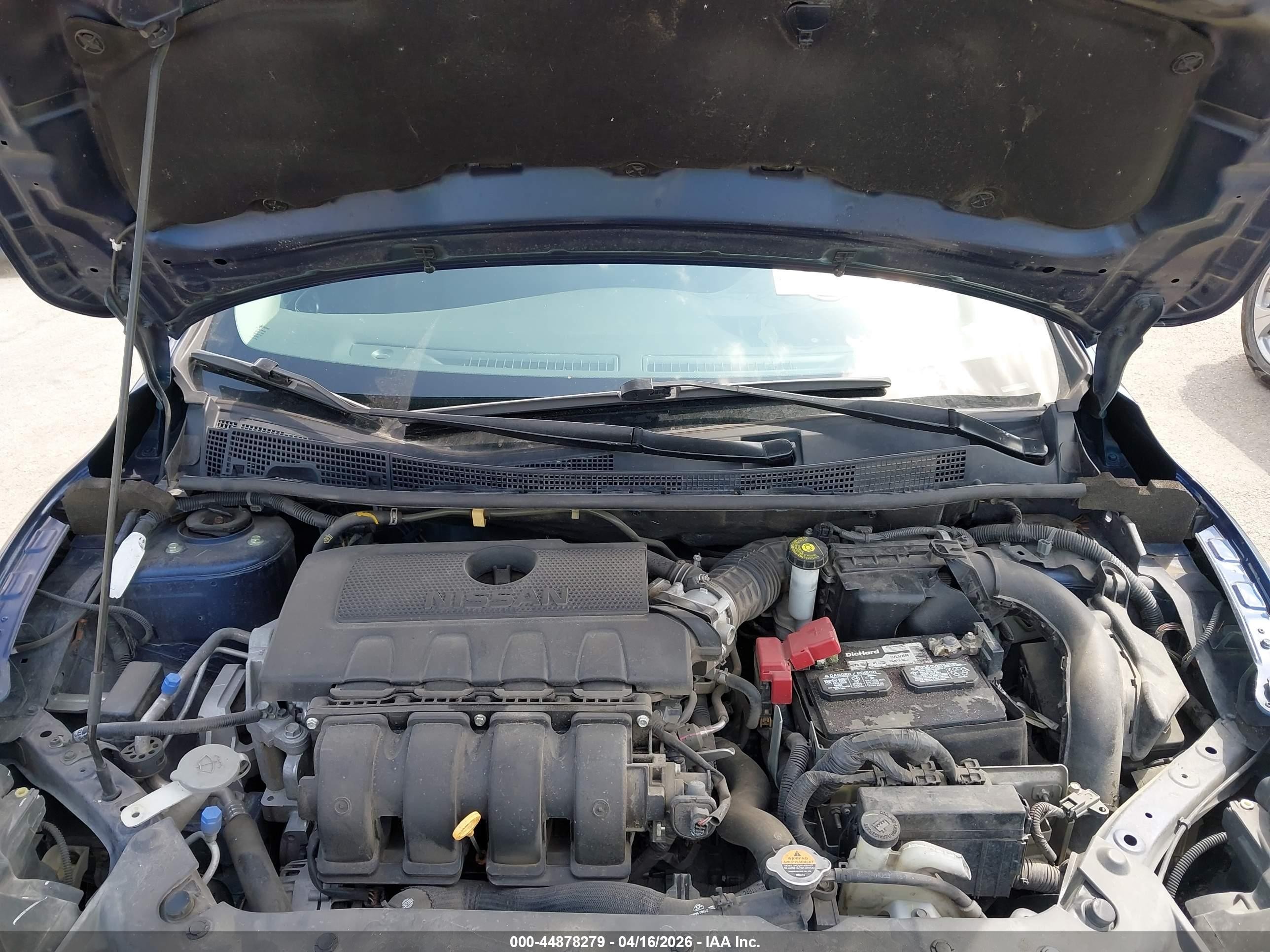 2019 Nissan Sentra Sv Dark Blue vin: 3N1AB7AP1KY362210
