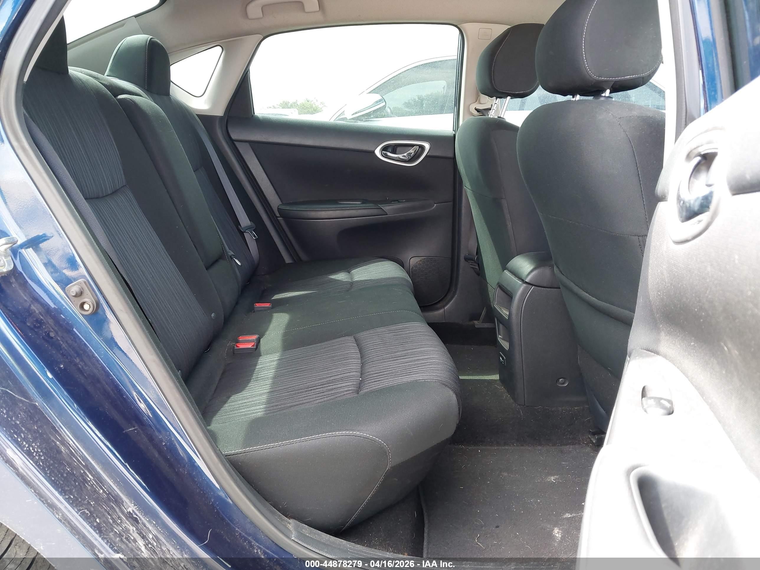 2019 Nissan Sentra Sv Dark Blue vin: 3N1AB7AP1KY362210