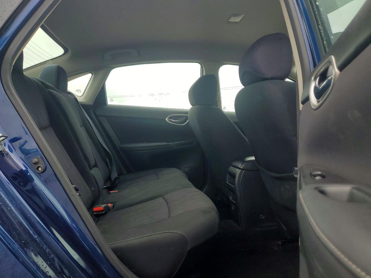 2019 Nissan Sentra Sv Синий vin: 3N1AB7AP1KY386684
