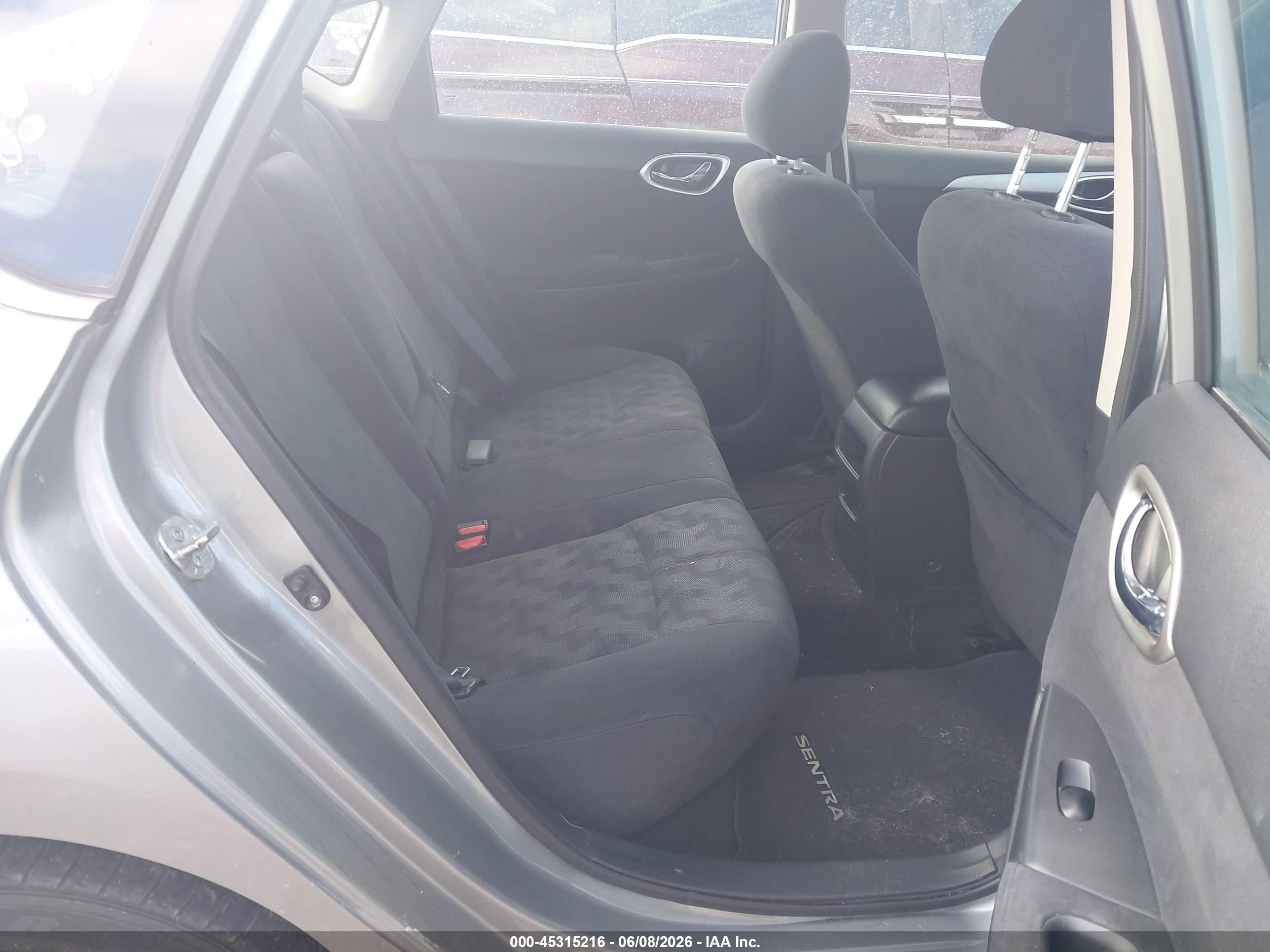2013 Nissan Sentra Sv Silver vin: 3N1AB7AP2DL561685