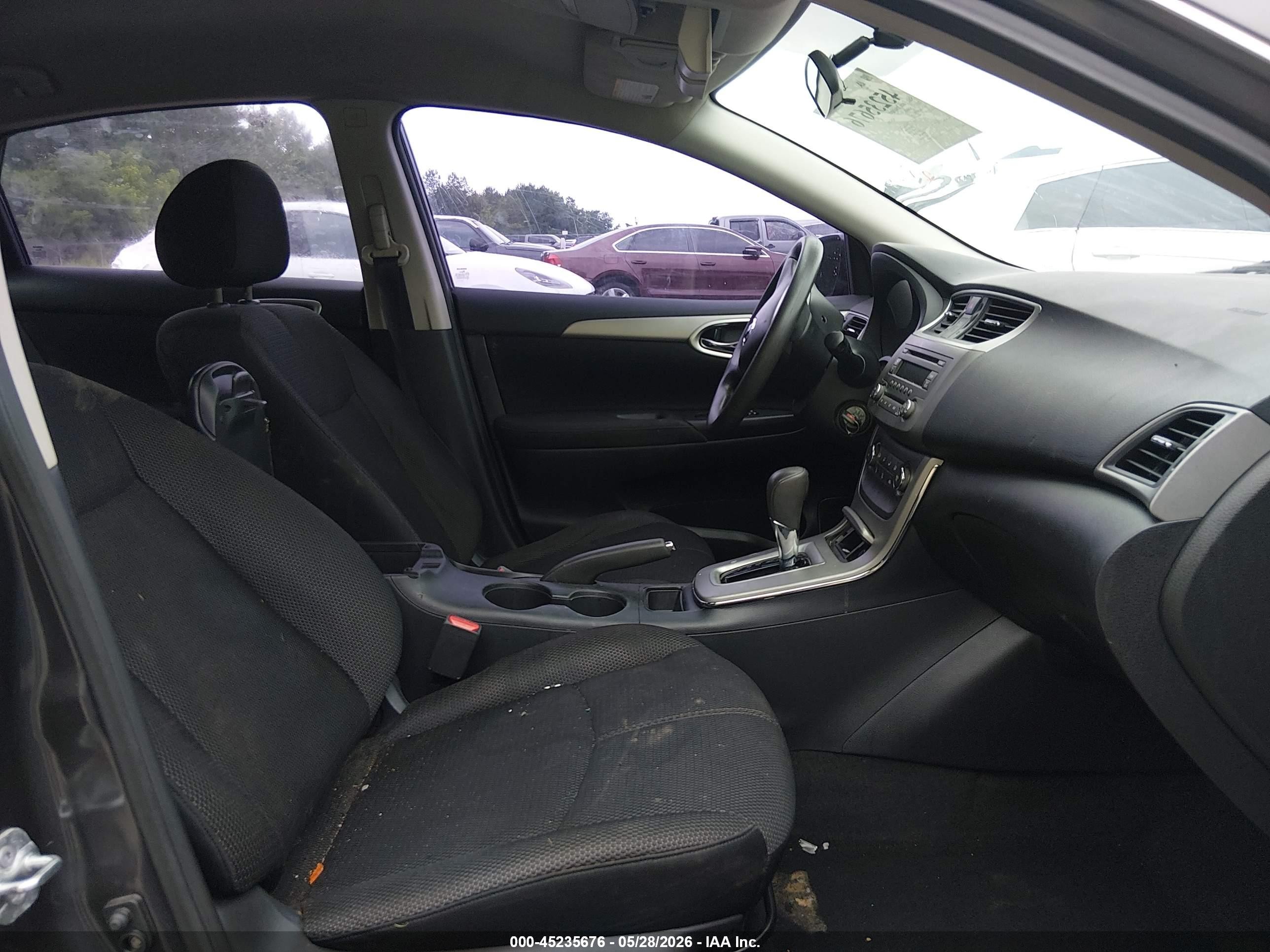 2013 Nissan Sentra S Gray vin: 3N1AB7AP2DL611162