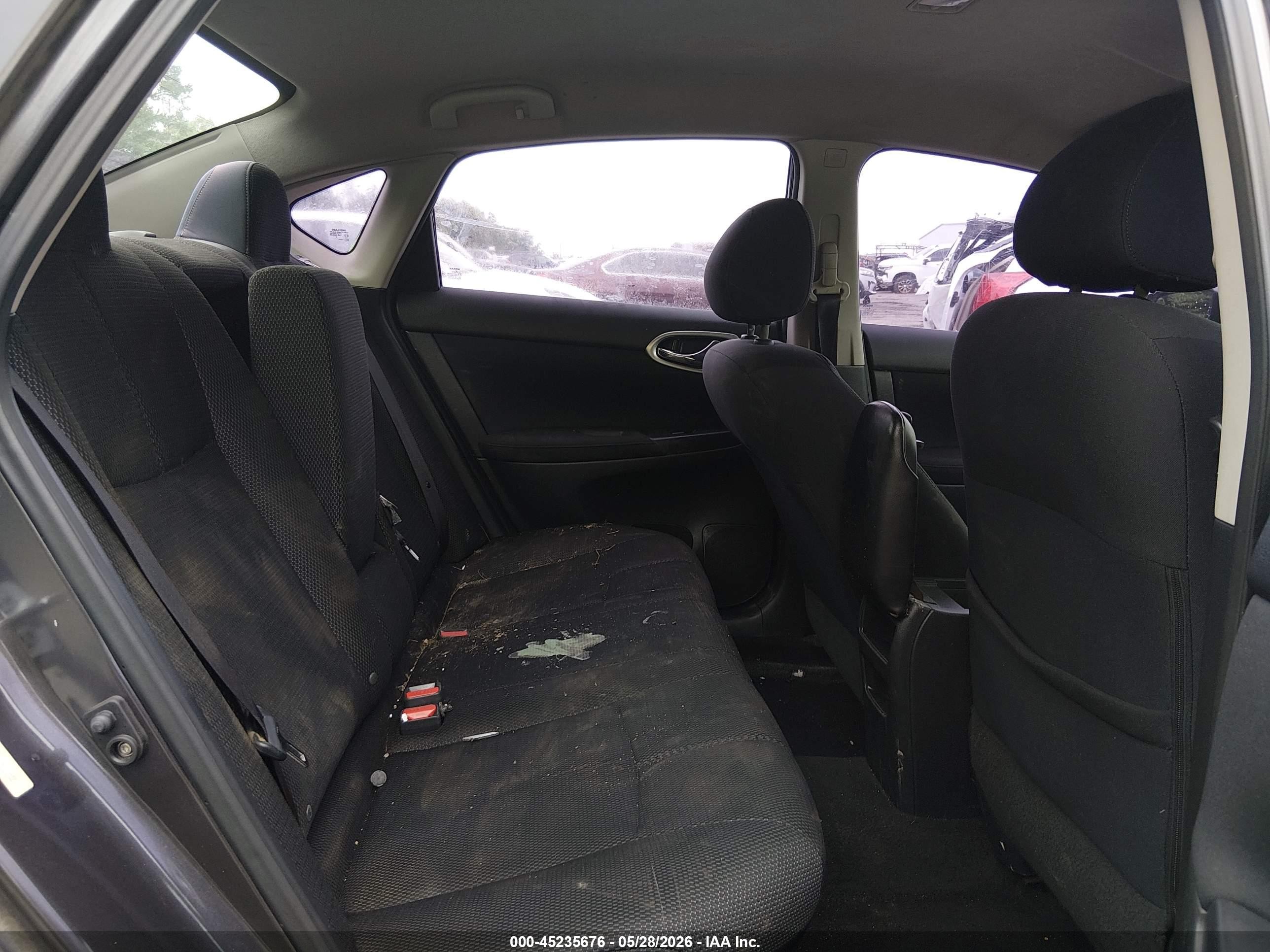 2013 Nissan Sentra S Gray vin: 3N1AB7AP2DL611162