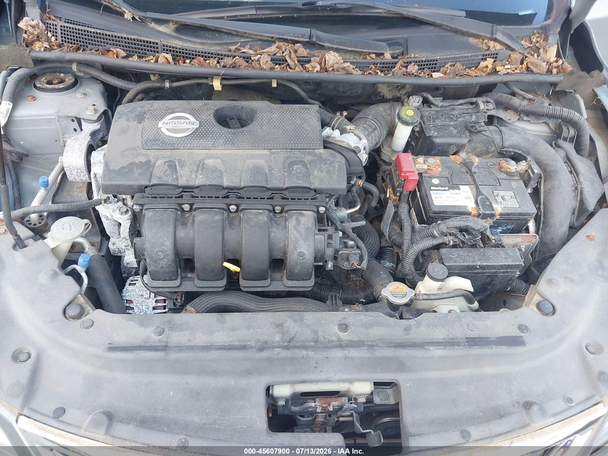 2013 Nissan Sentra Sr Silver vin: 3N1AB7AP2DL616328