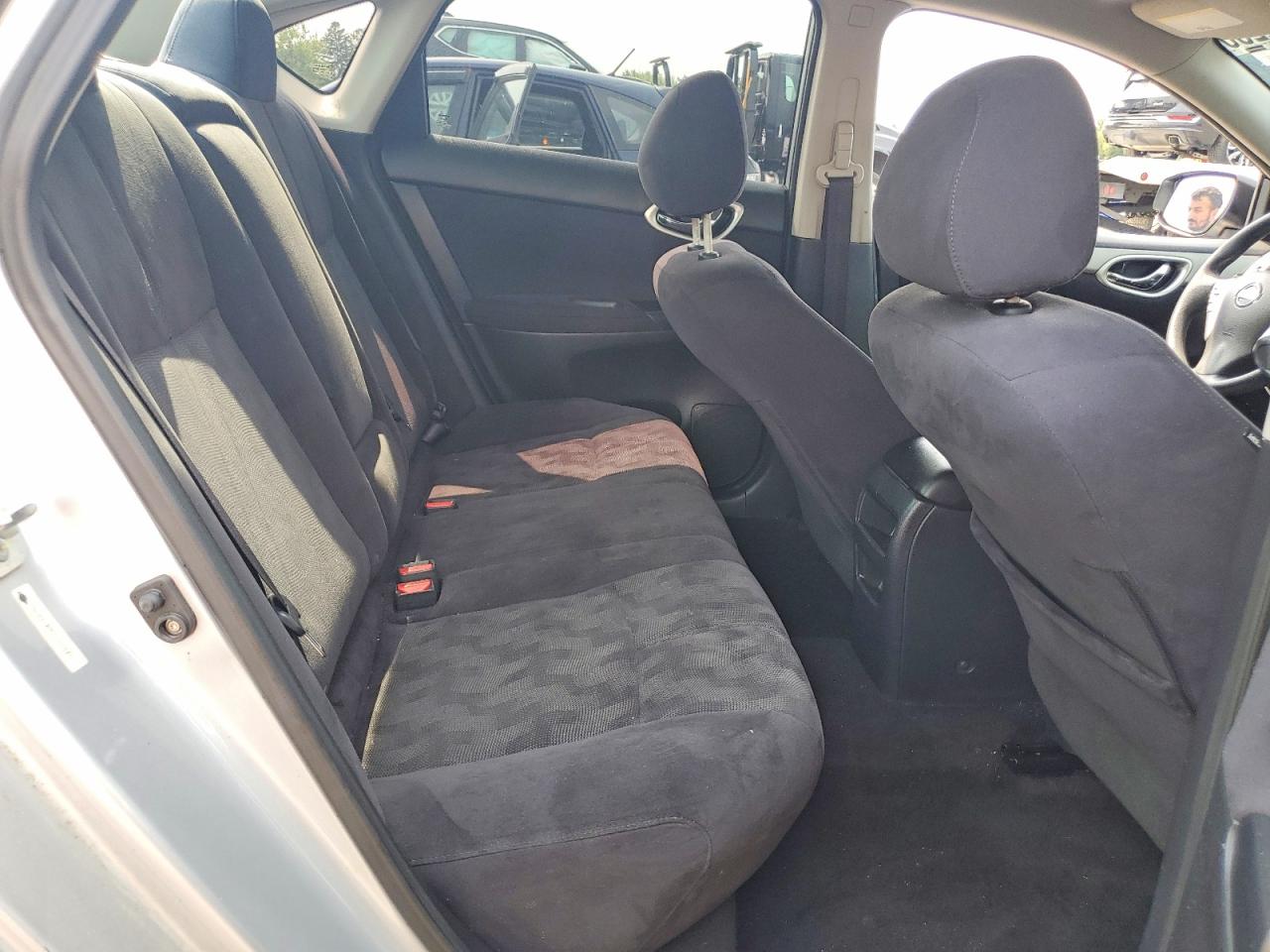 2013 Nissan Sentra S Silver vin: 3N1AB7AP2DL618001