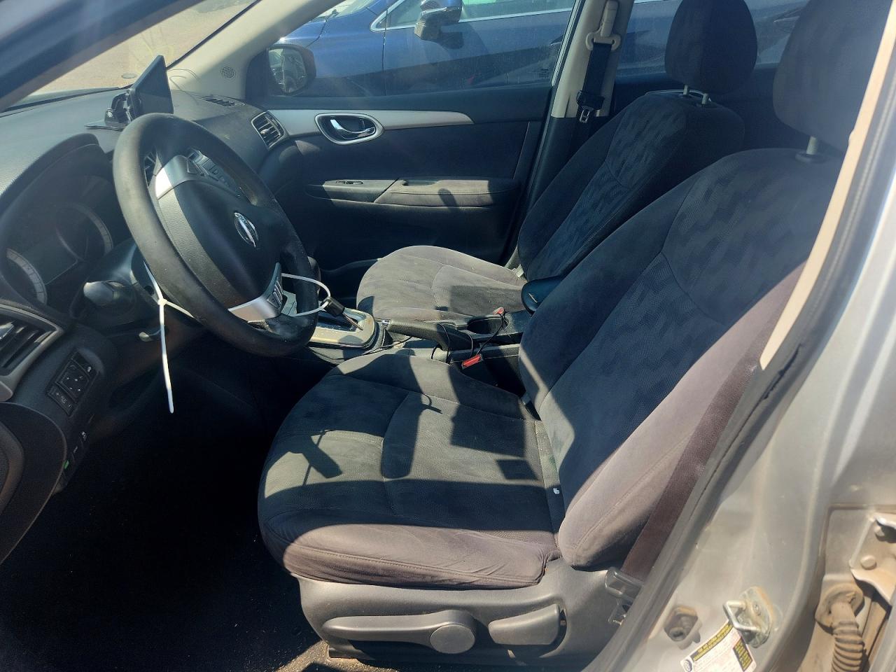 2013 Nissan Sentra S Silver vin: 3N1AB7AP2DL633341