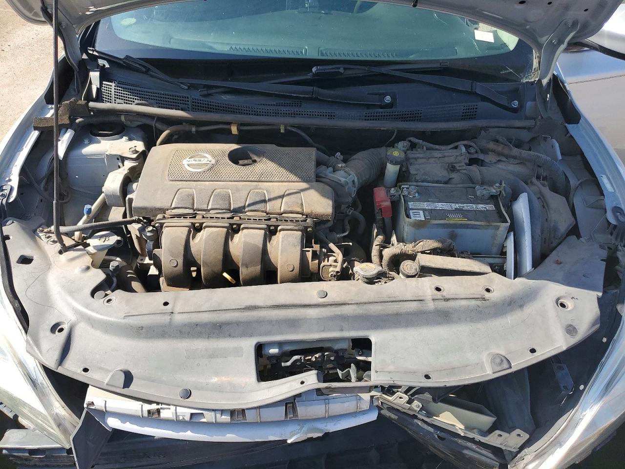 2013 Nissan Sentra S Silver vin: 3N1AB7AP2DL633341