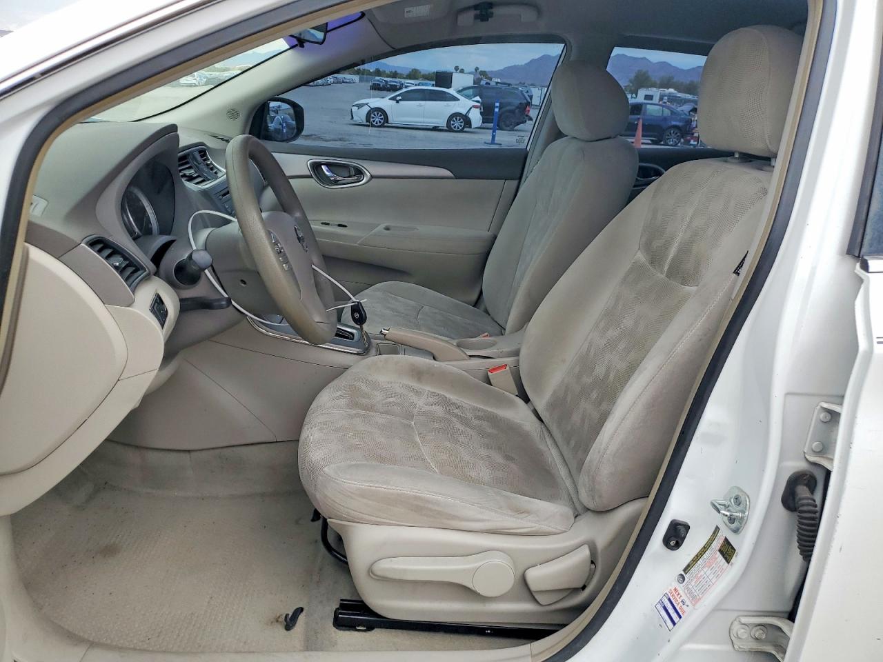 2013 Nissan Sentra S White vin: 3N1AB7AP2DL635199