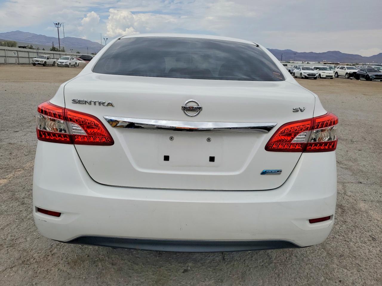 2013 Nissan Sentra S White vin: 3N1AB7AP2DL635199