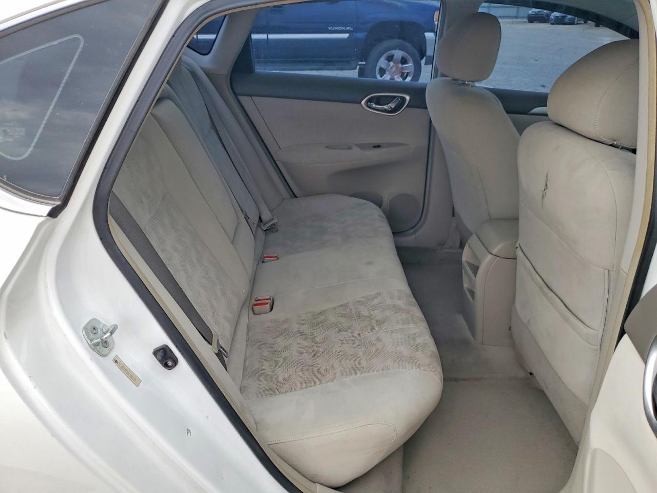2013 Nissan Sentra S White vin: 3N1AB7AP2DL635199