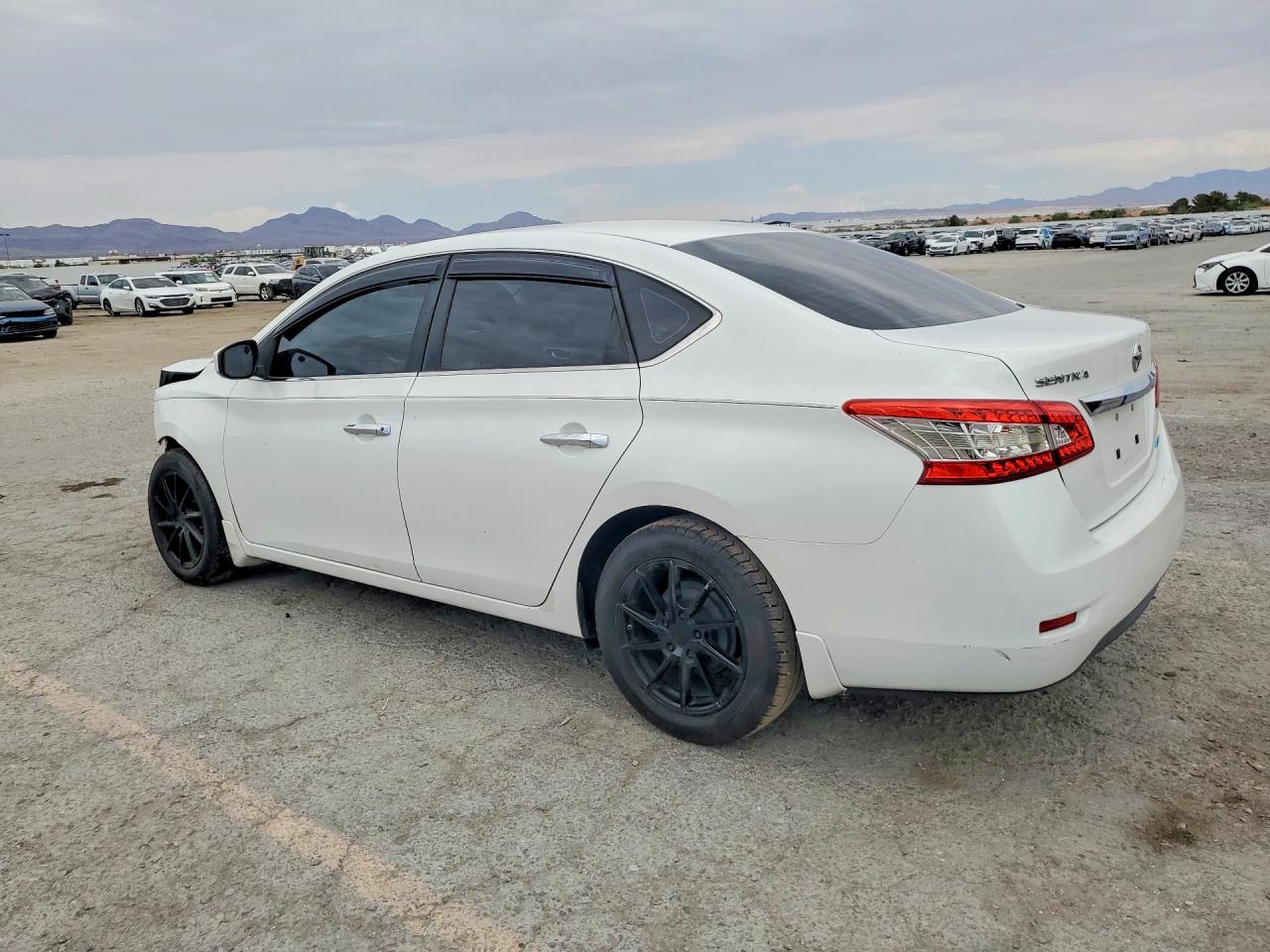 2013 Nissan Sentra S White vin: 3N1AB7AP2DL635199