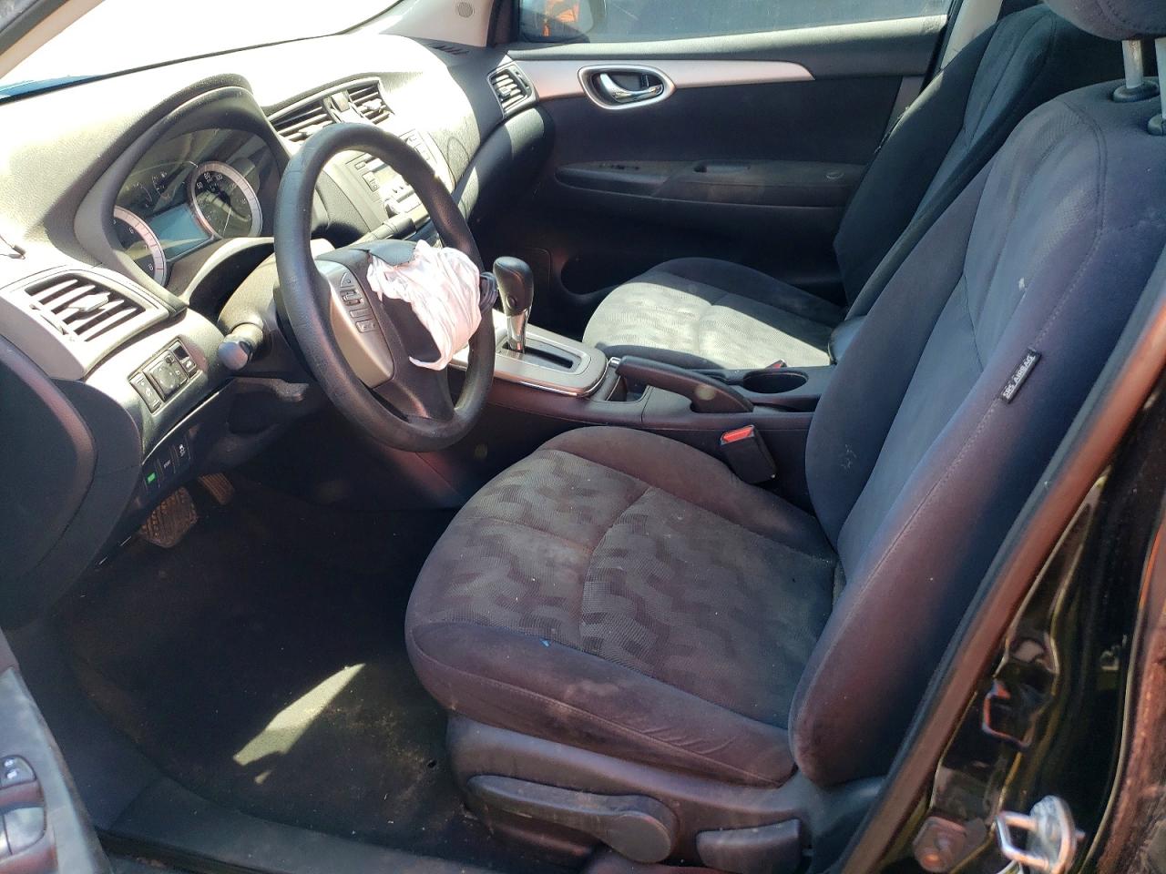 2013 Nissan Sentra S Black vin: 3N1AB7AP2DL642038