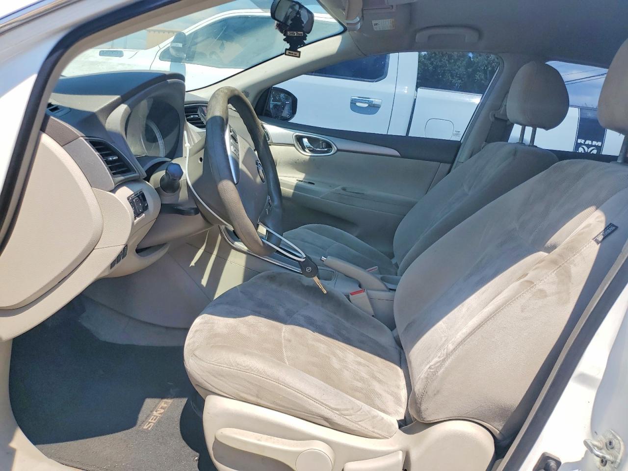 2013 Nissan Sentra S Белый vin: 3N1AB7AP2DL651287