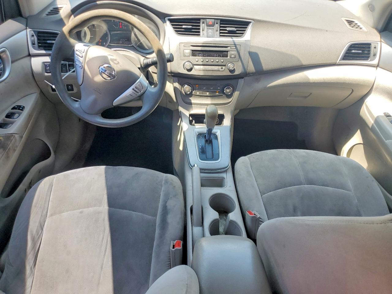 2013 Nissan Sentra S Белый vin: 3N1AB7AP2DL651287