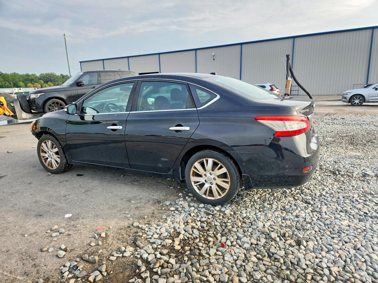 2013 Nissan Sentra S Black vin: 3N1AB7AP2DL652701