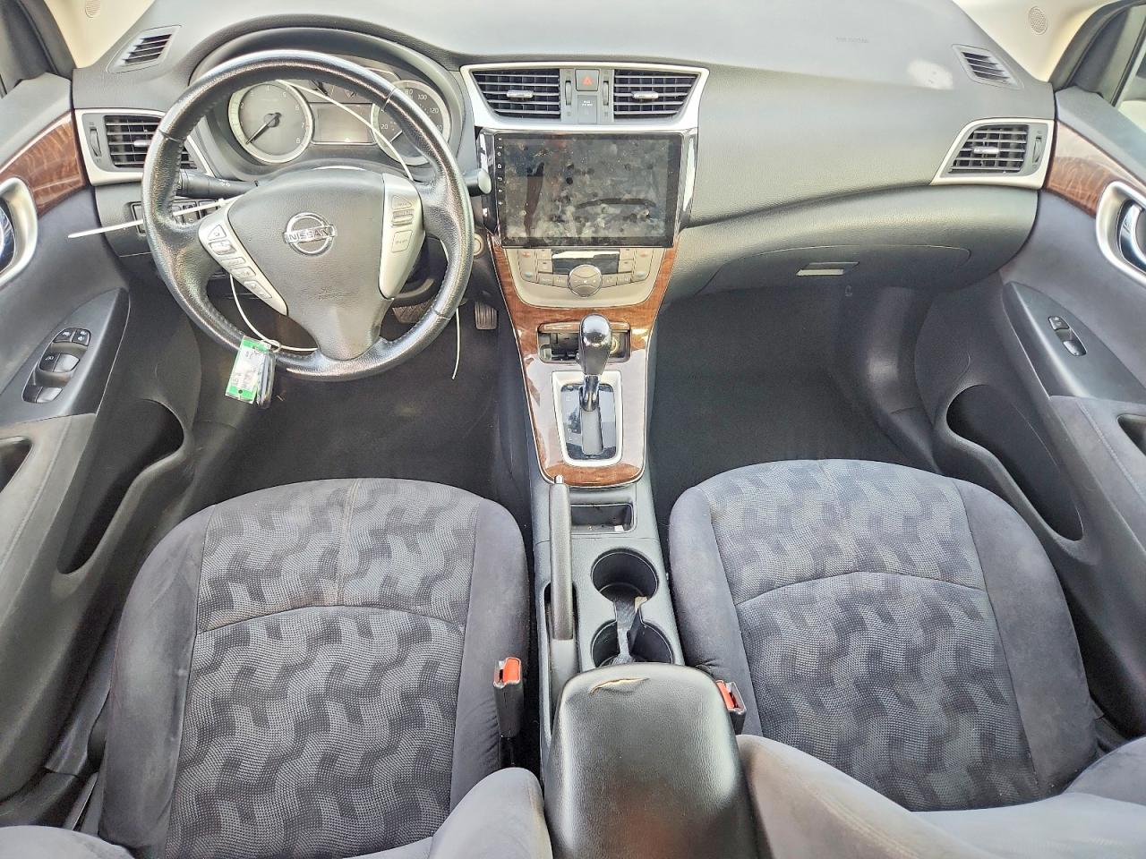 2013 Nissan Sentra S Black vin: 3N1AB7AP2DL652701
