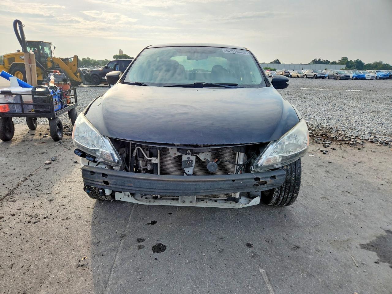 2013 Nissan Sentra S Black vin: 3N1AB7AP2DL652701