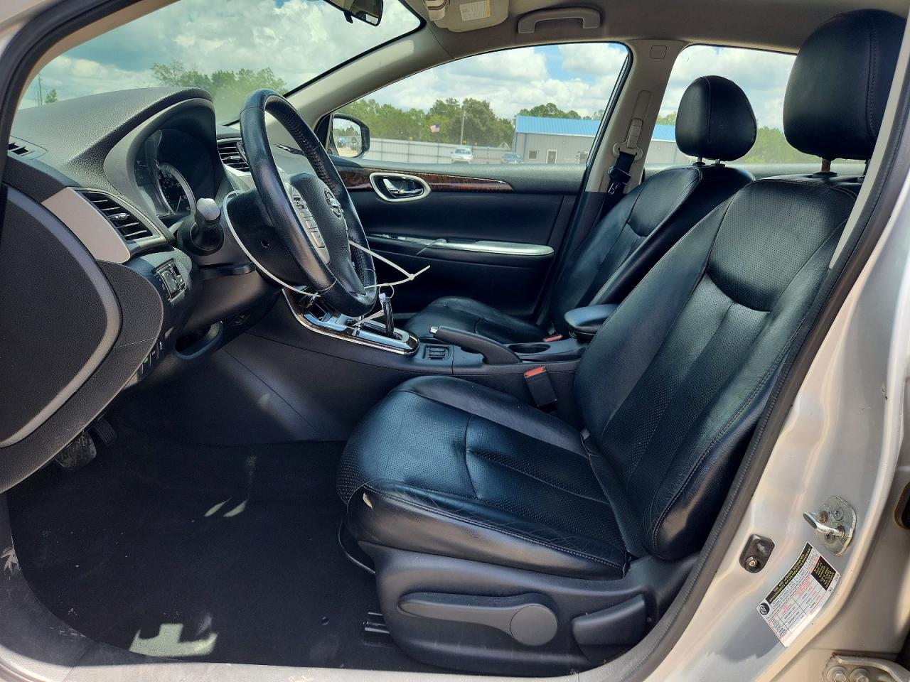 2013 Nissan Sentra S Silver vin: 3N1AB7AP2DL665979