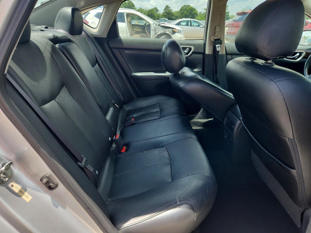 2013 Nissan Sentra S Silver vin: 3N1AB7AP2DL665979