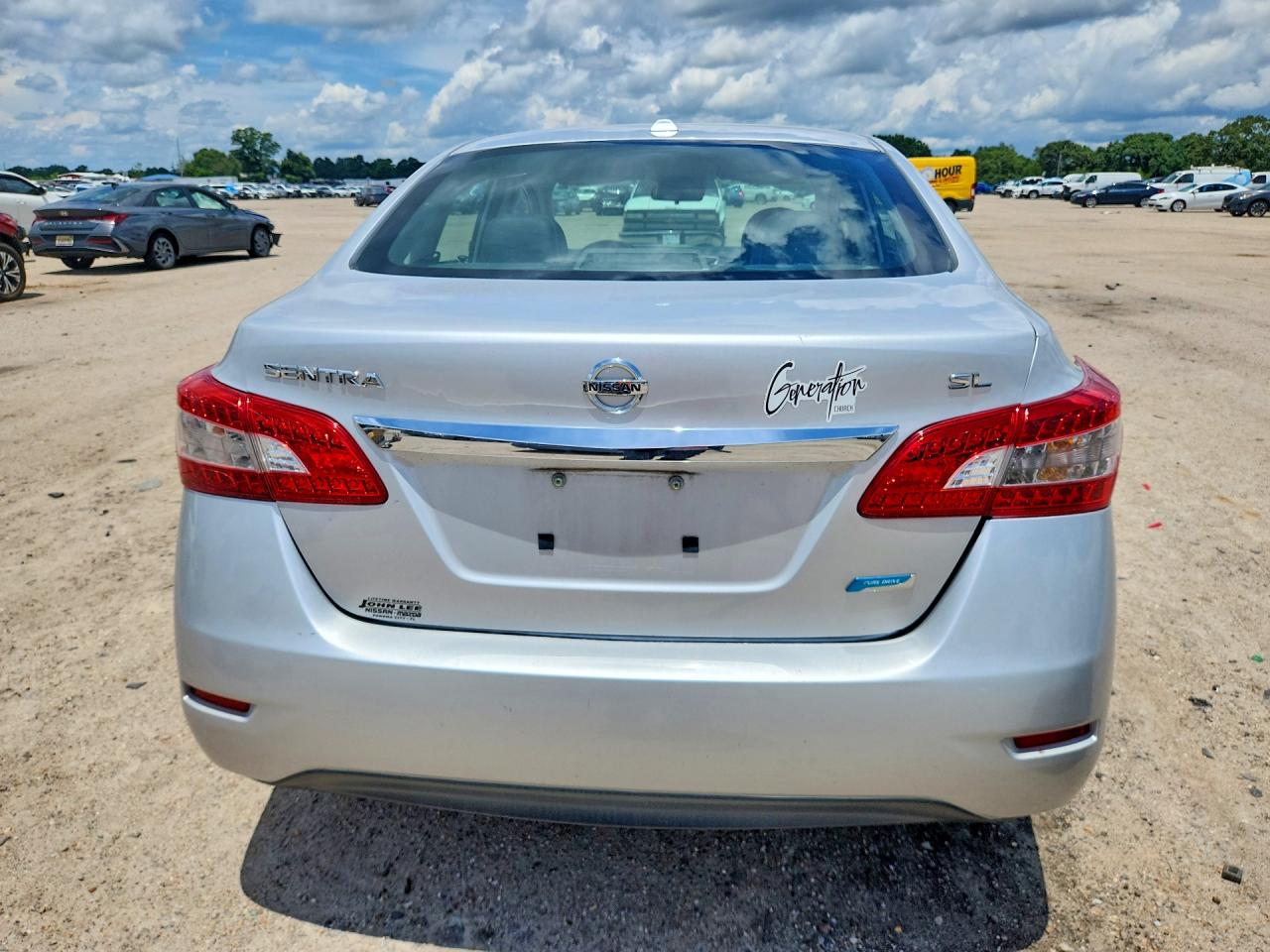 2013 Nissan Sentra S Silver vin: 3N1AB7AP2DL665979