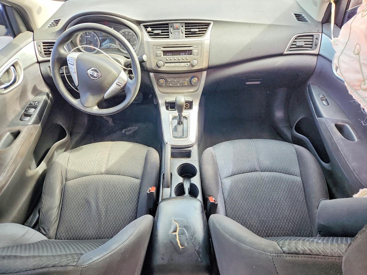 2013 Nissan Sentra S Silver vin: 3N1AB7AP2DL669238