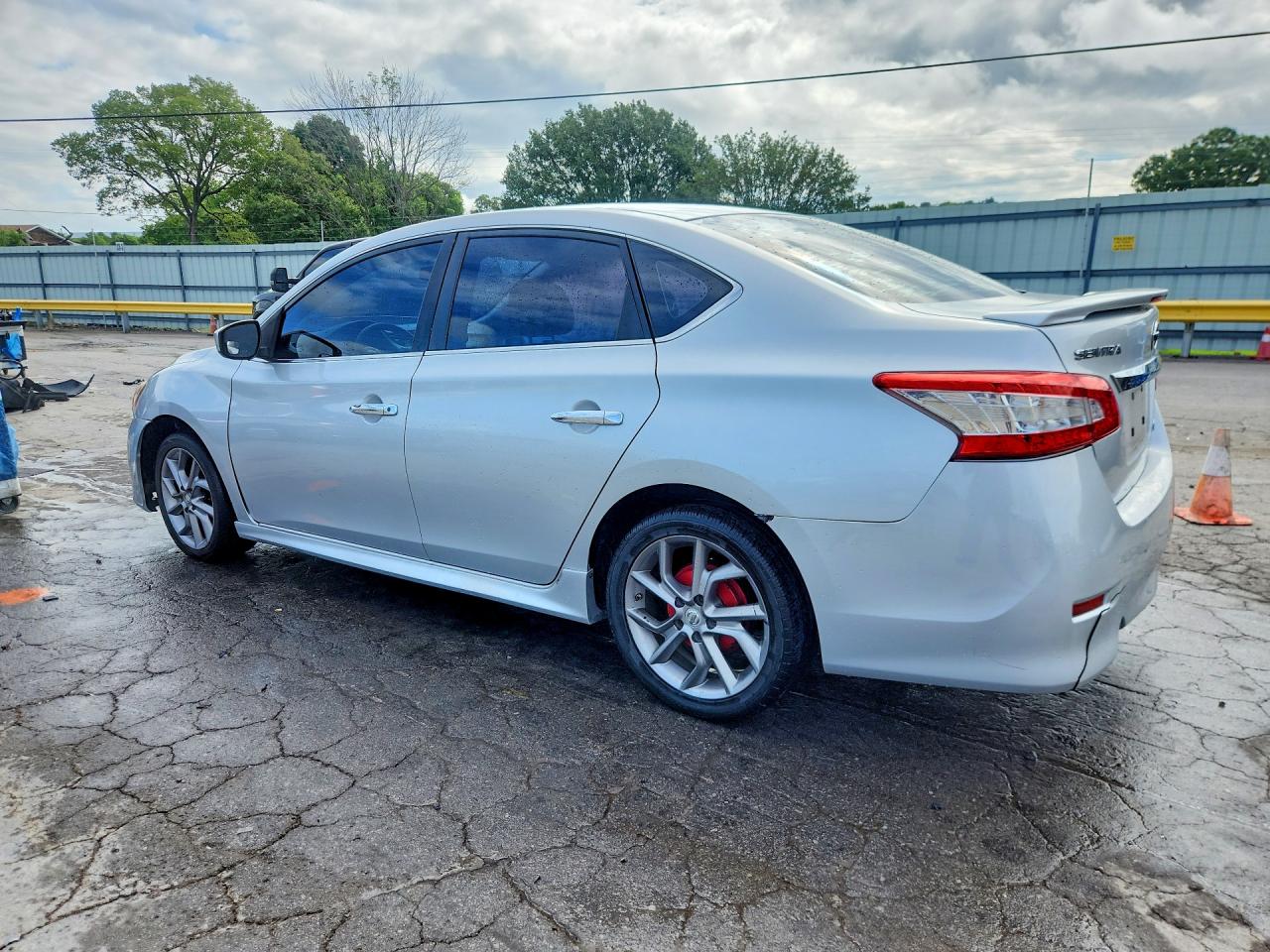 2013 Nissan Sentra S Silver vin: 3N1AB7AP2DL669238