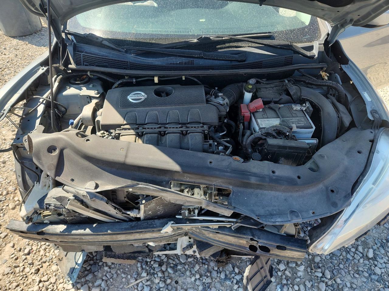 2013 Nissan Sentra S Серебряный vin: 3N1AB7AP2DL670700