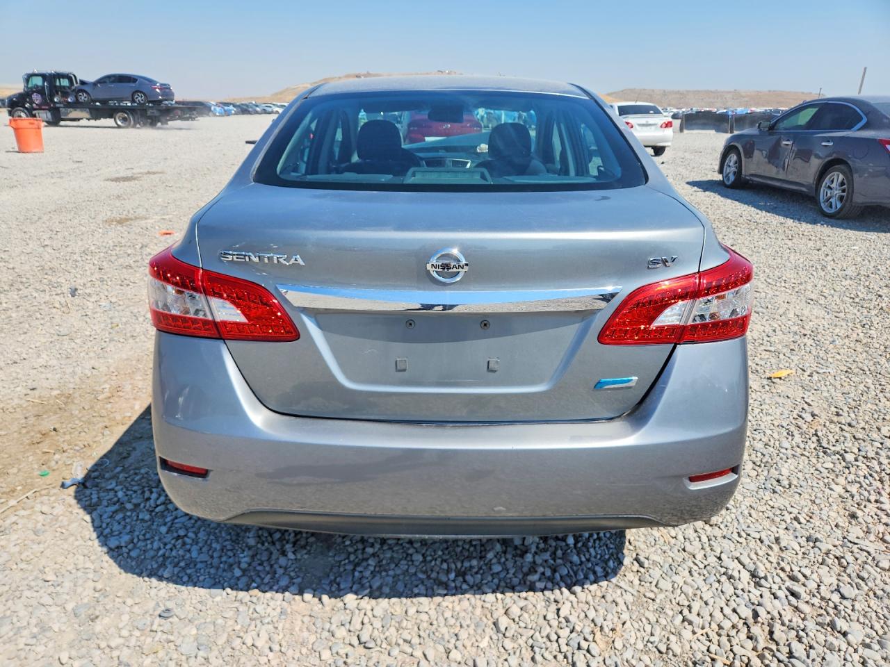 2013 Nissan Sentra S Серебряный vin: 3N1AB7AP2DL670700
