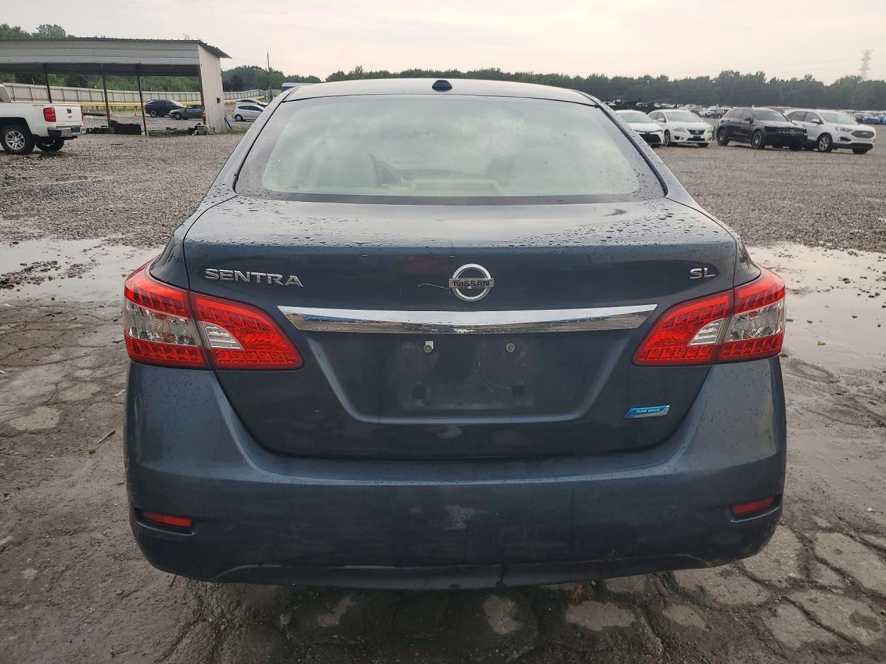 2013 Nissan Sentra S Blue vin: 3N1AB7AP2DL679381