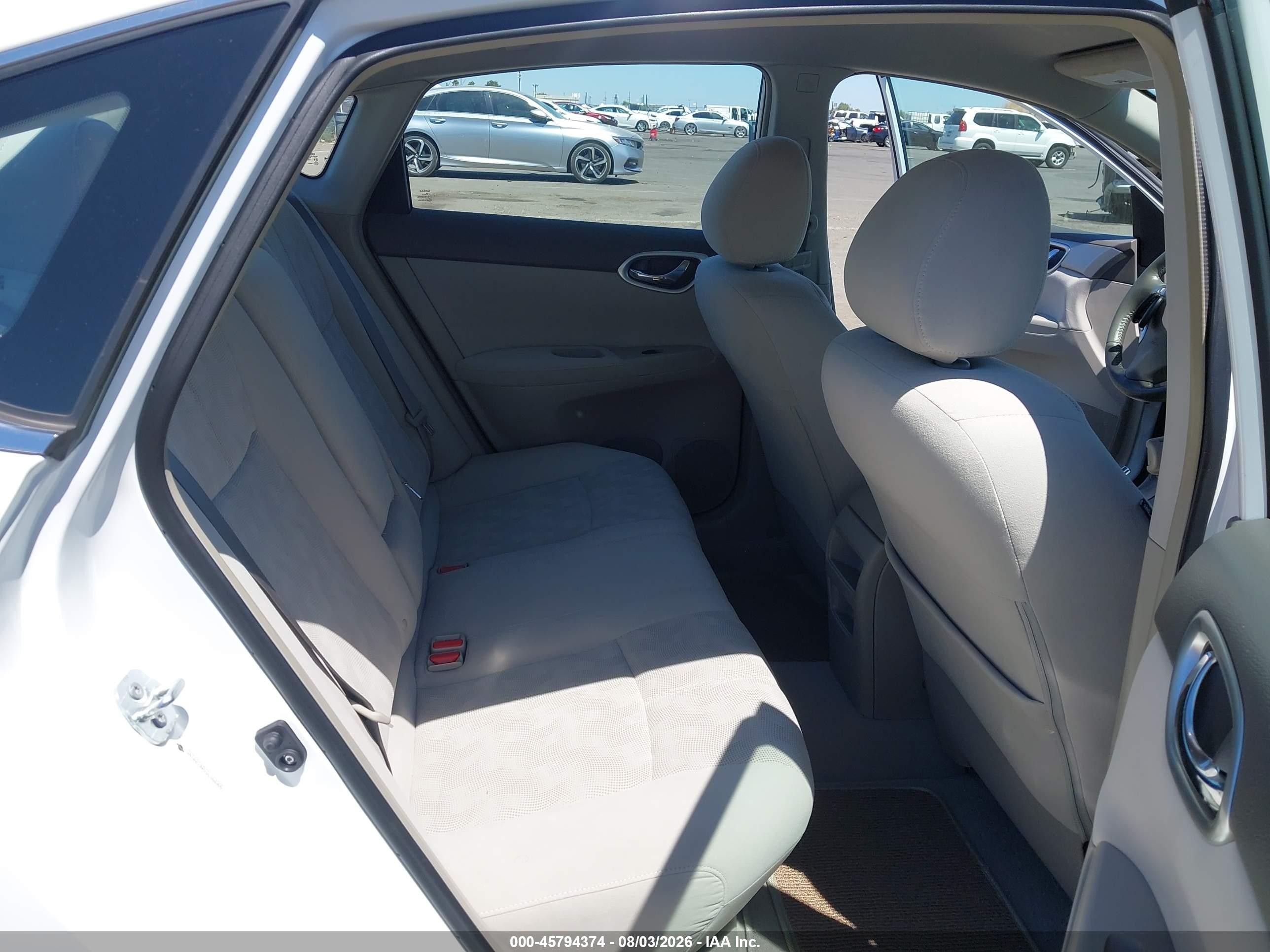 2013 Nissan Sentra Sv White vin: 3N1AB7AP2DL684905
