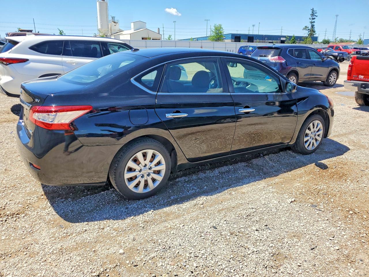 2013 Nissan Sentra S Синий vin: 3N1AB7AP2DL686752