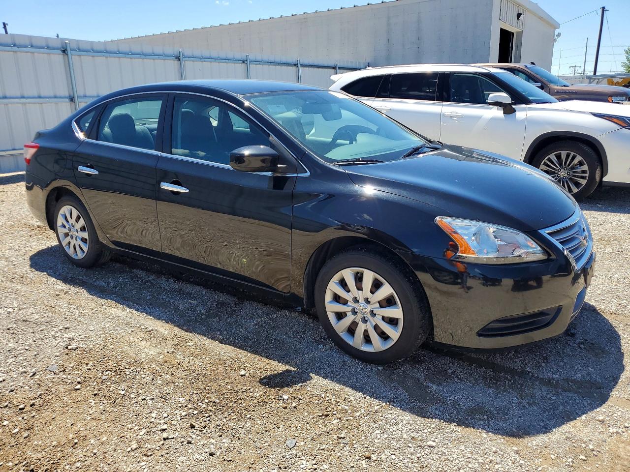 2013 Nissan Sentra S Синий vin: 3N1AB7AP2DL686752