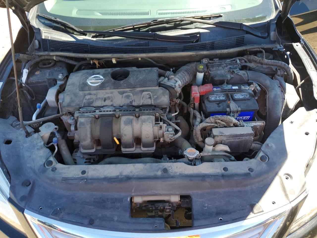 2013 Nissan Sentra S Синий vin: 3N1AB7AP2DL686752