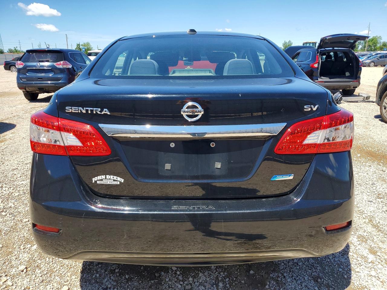 2013 Nissan Sentra S Синий vin: 3N1AB7AP2DL686752