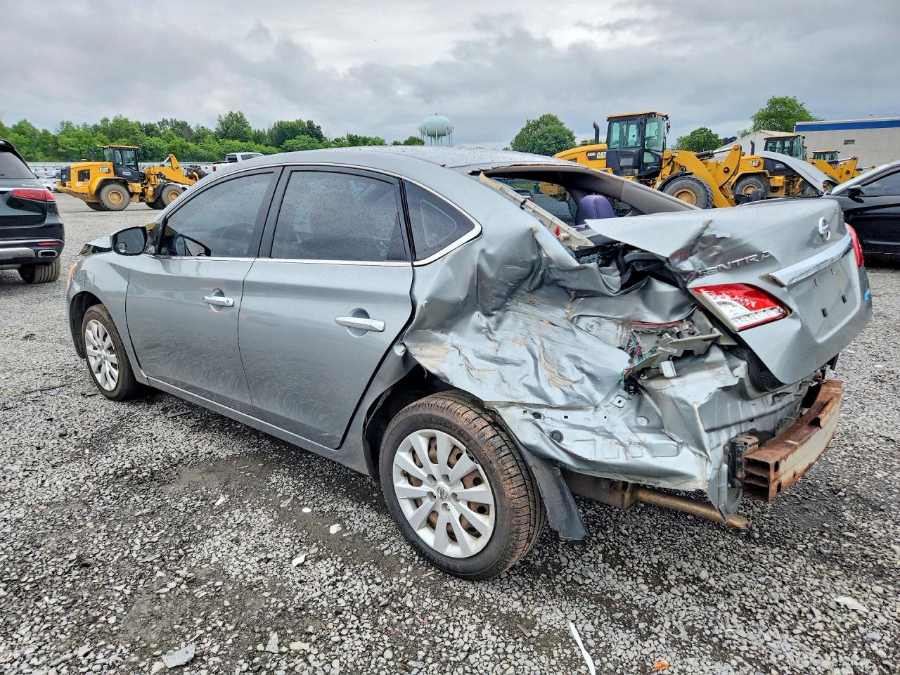2013 Nissan Sentra S Silver vin: 3N1AB7AP2DL700276
