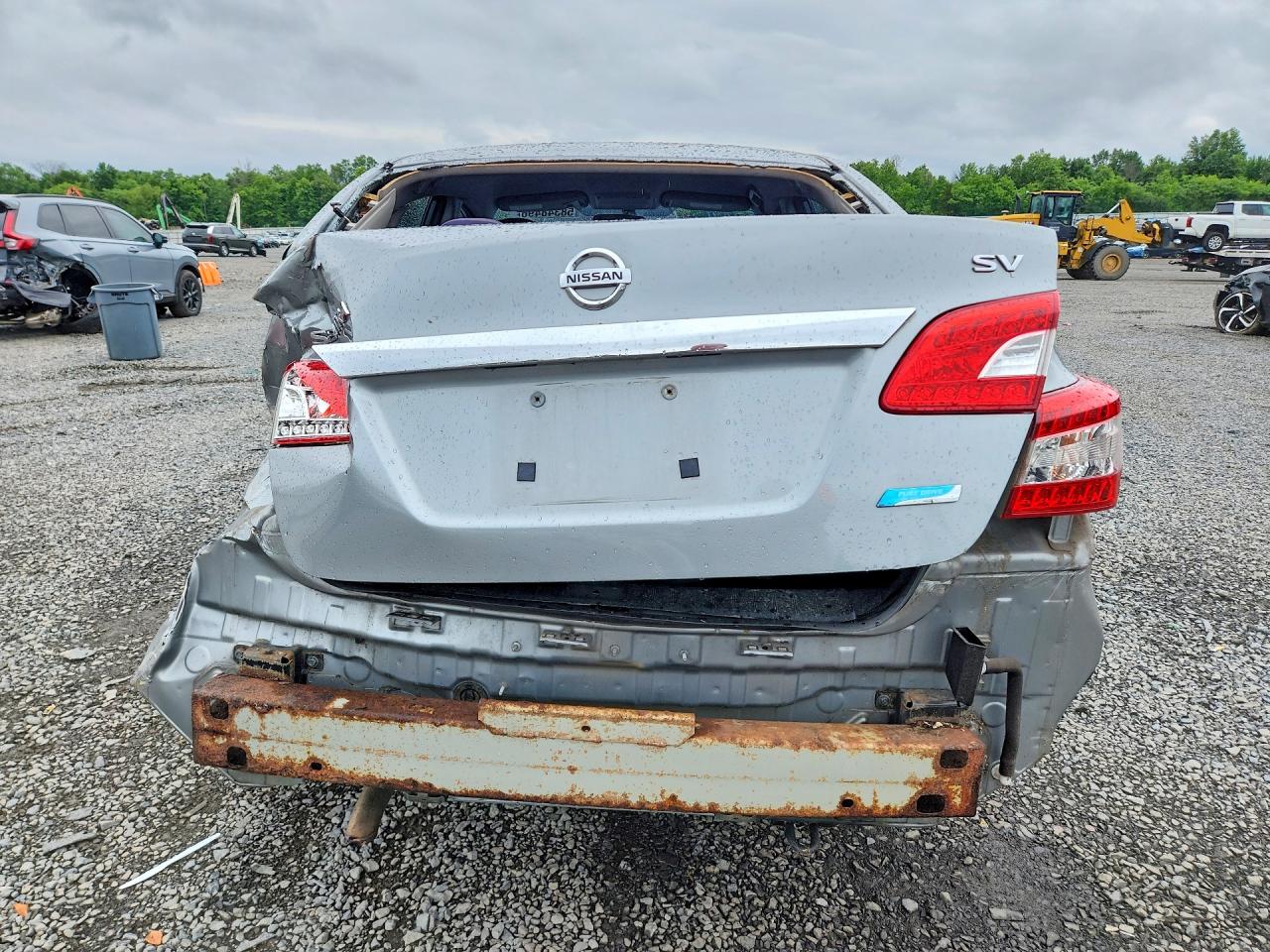2013 Nissan Sentra S Silver vin: 3N1AB7AP2DL700276