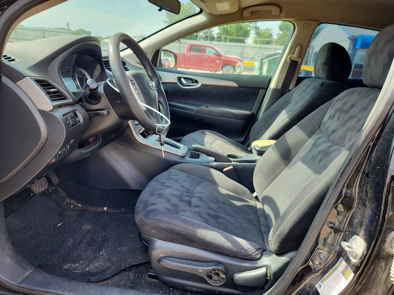 2013 Nissan Sentra S Black vin: 3N1AB7AP2DL707535
