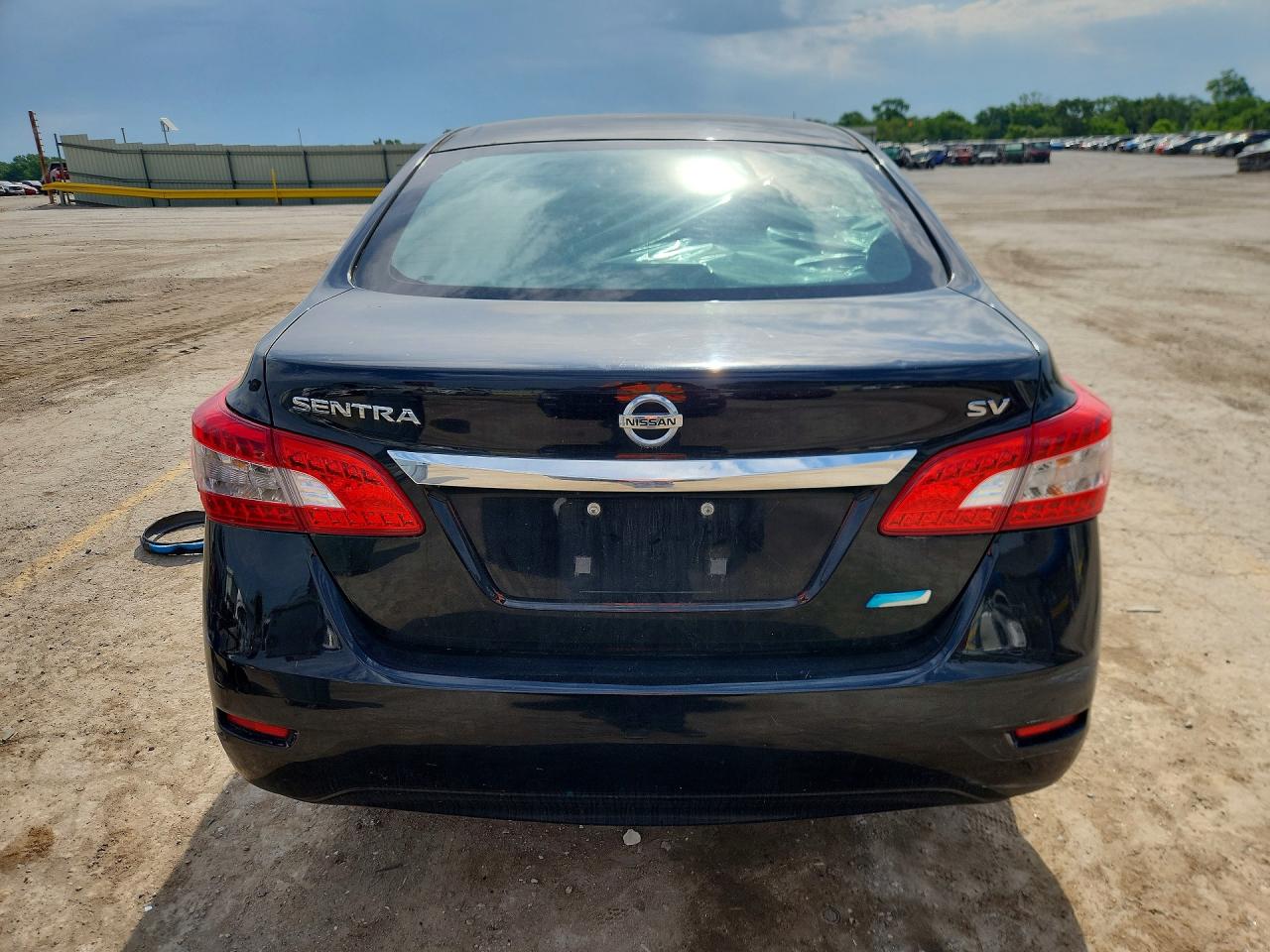 2013 Nissan Sentra S Black vin: 3N1AB7AP2DL707535