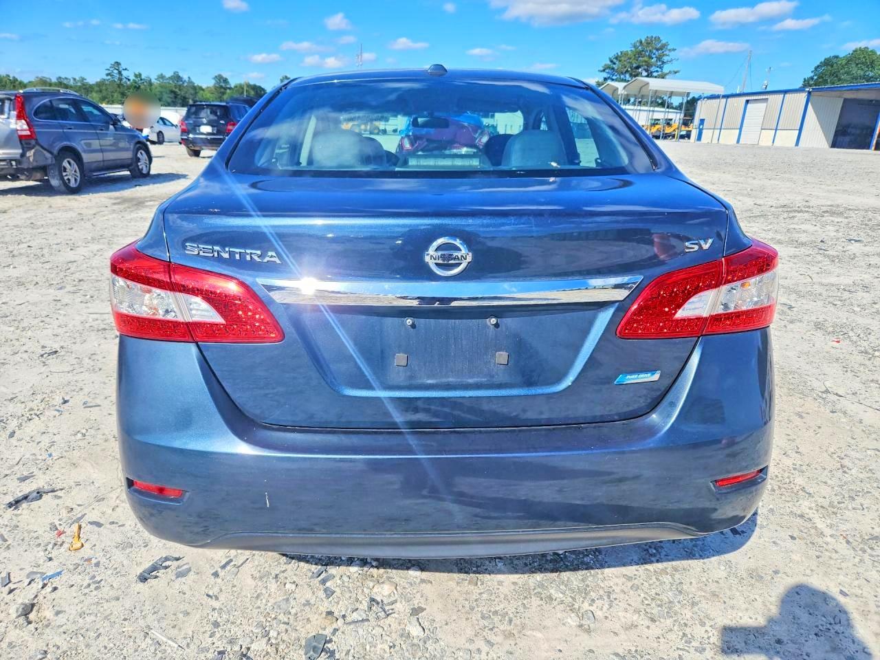 2013 Nissan Sentra S Blue vin: 3N1AB7AP2DL709740