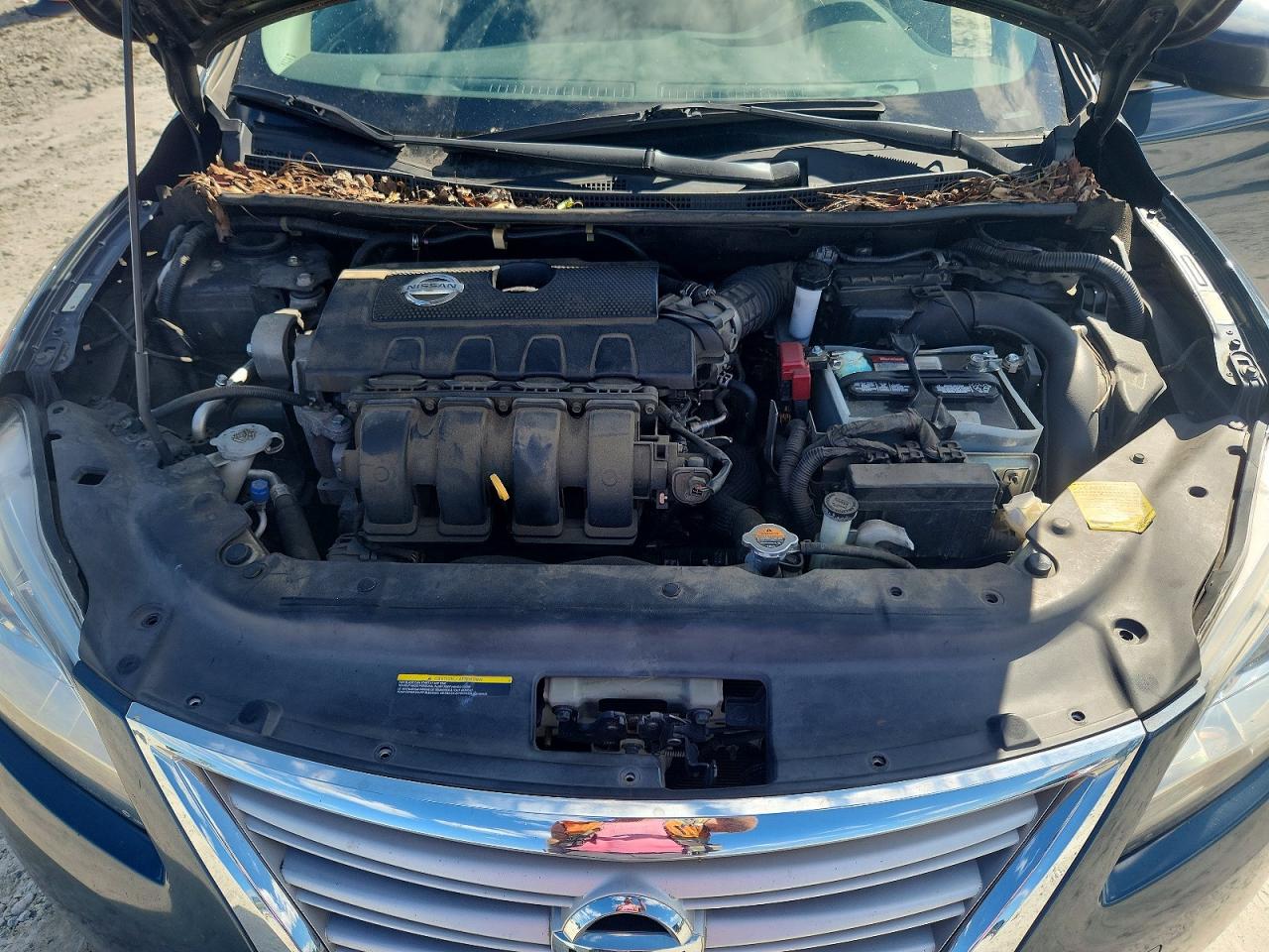 2013 Nissan Sentra S Blue vin: 3N1AB7AP2DL709740