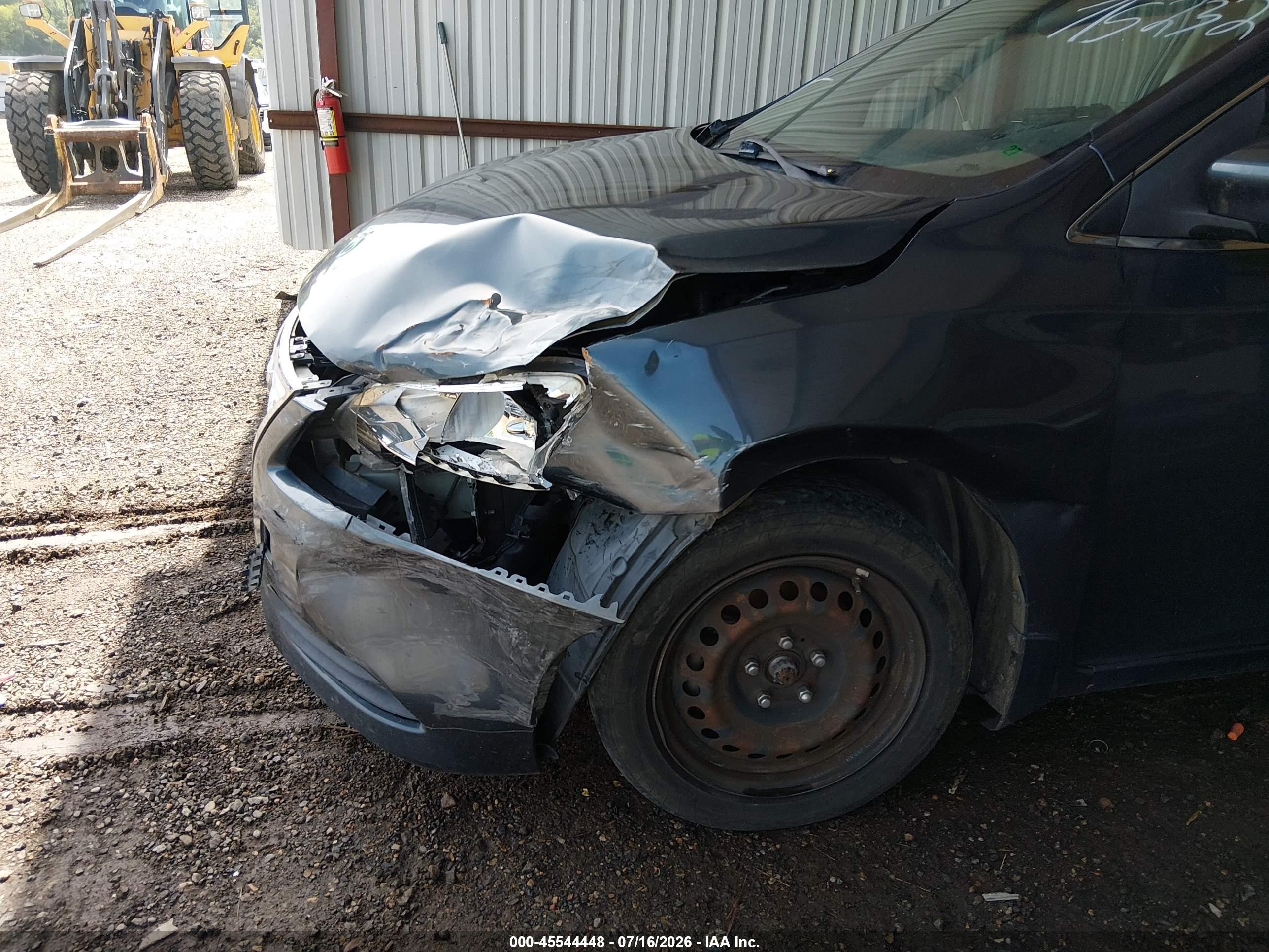 2013 Nissan Sentra Sv Синий vin: 3N1AB7AP2DL715232