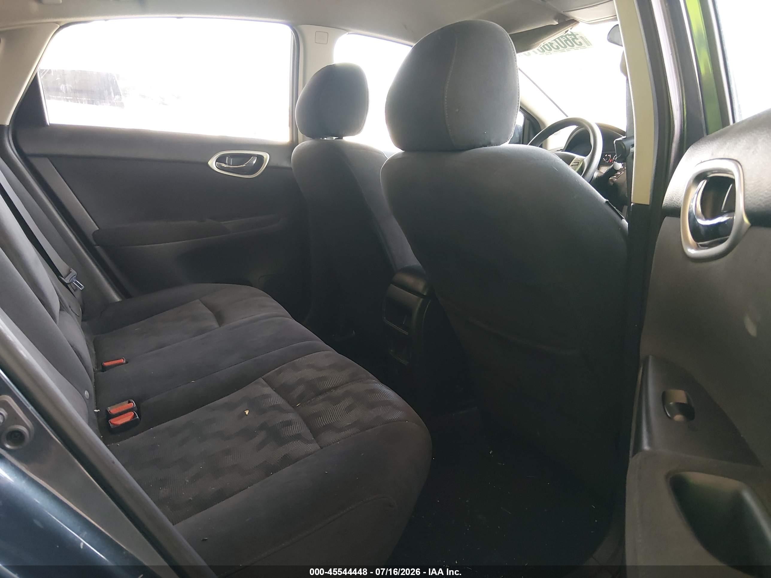2013 Nissan Sentra Sv Синий vin: 3N1AB7AP2DL715232
