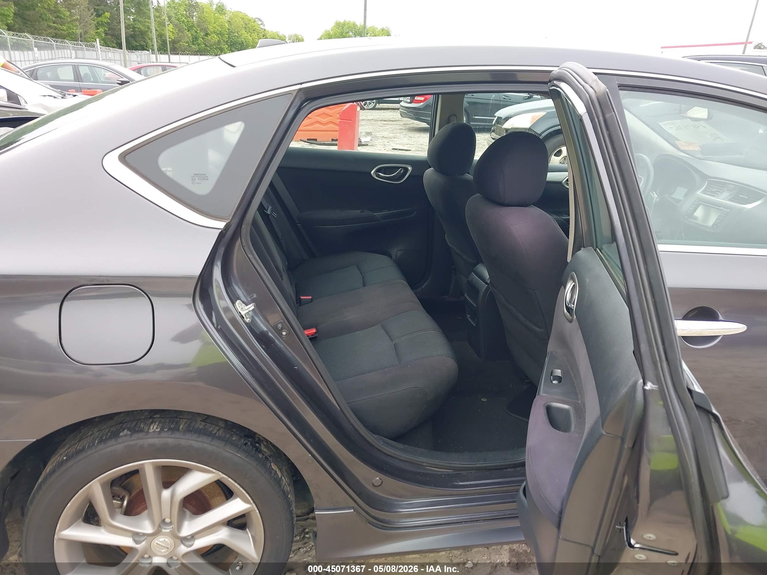 2013 Nissan Sentra Sr Gray vin: 3N1AB7AP2DL727784