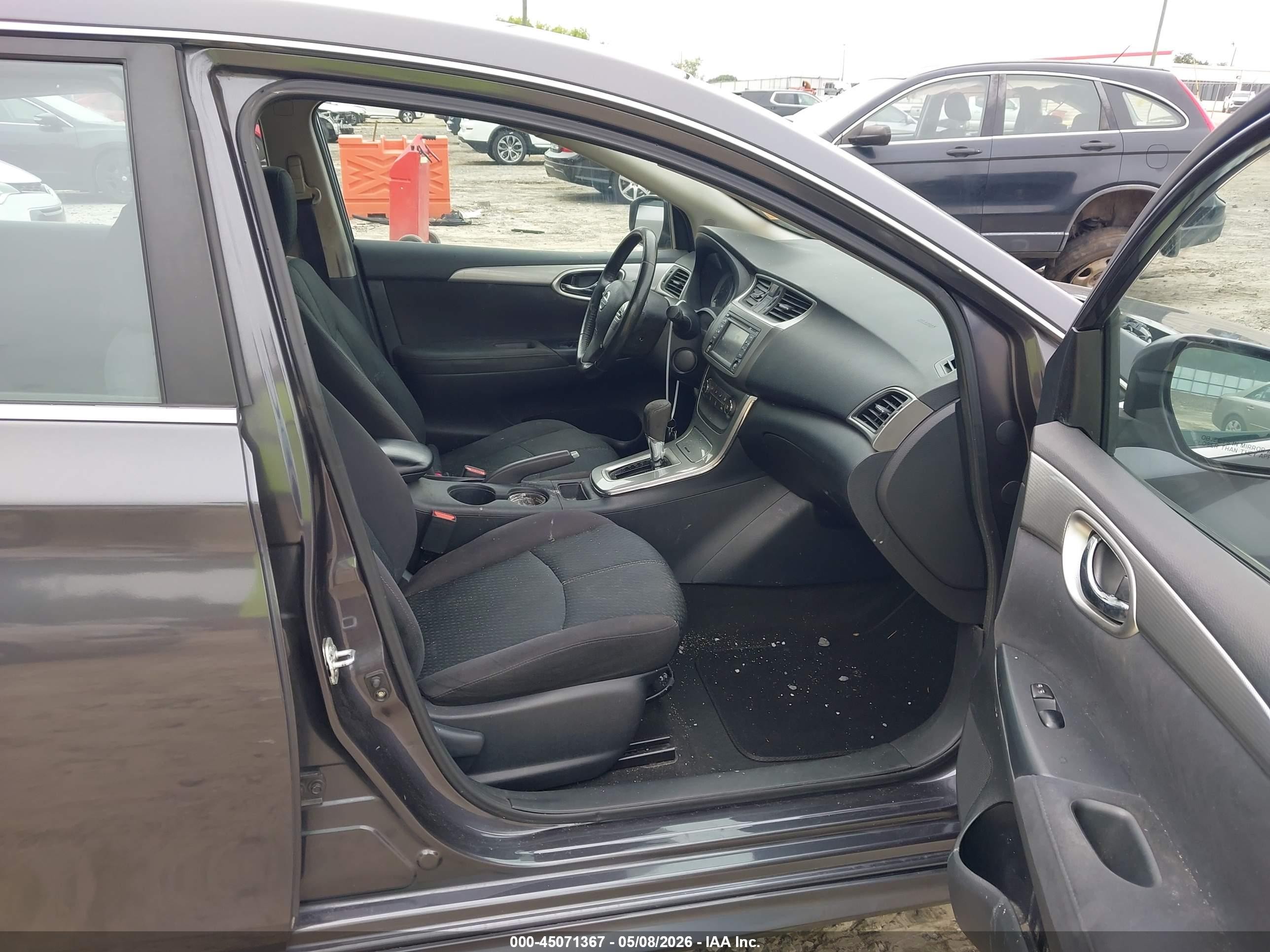 2013 Nissan Sentra Sr Gray vin: 3N1AB7AP2DL727784